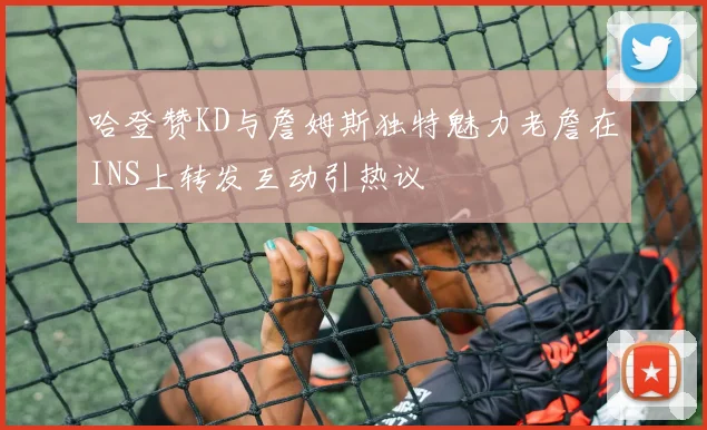 哈登赞KD与詹姆斯独特魅力老詹在INS上转发互动引热议